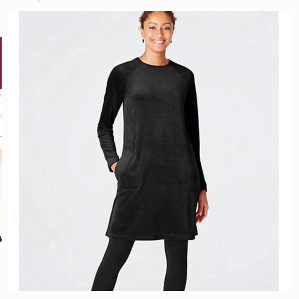 J. Jill Oversized A-line Dress Swing Pima Pockets